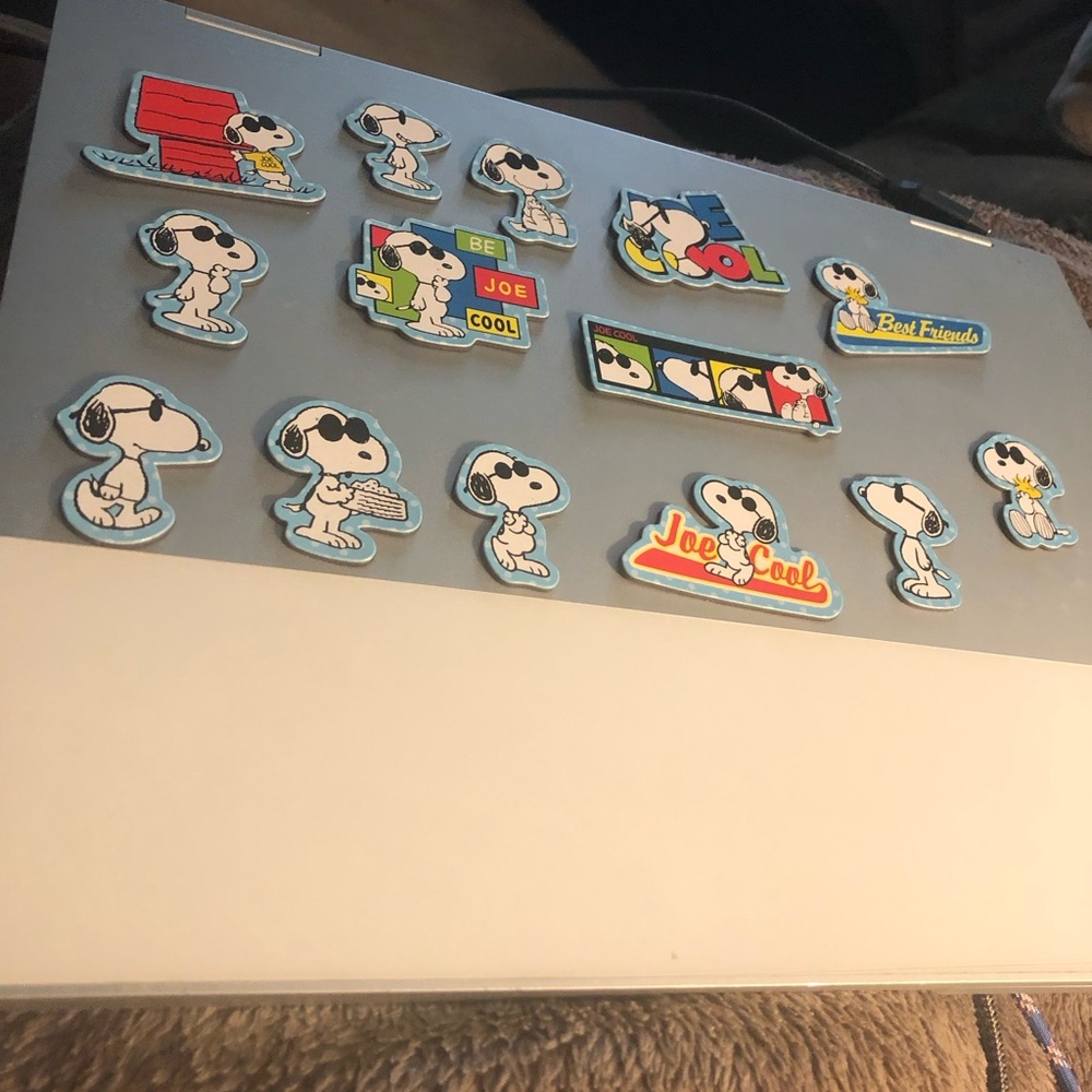 Snoopy “Joe Cool” Magnet Collection- 87A $25 or $20 w/offer